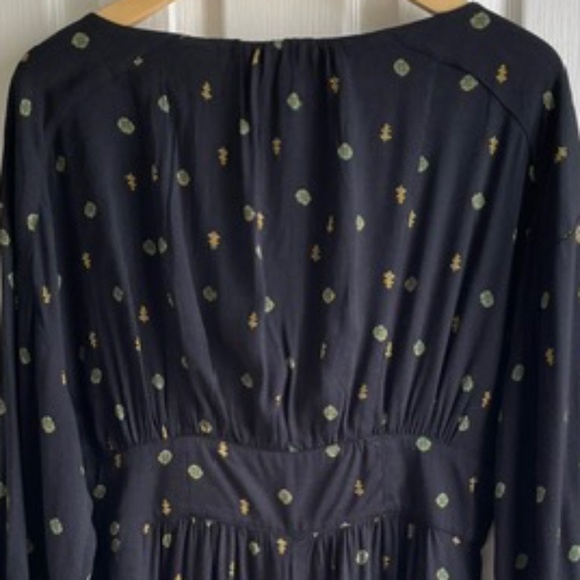 FREE PEOPLE Love Grows Black Romper - Picture 6 of 9